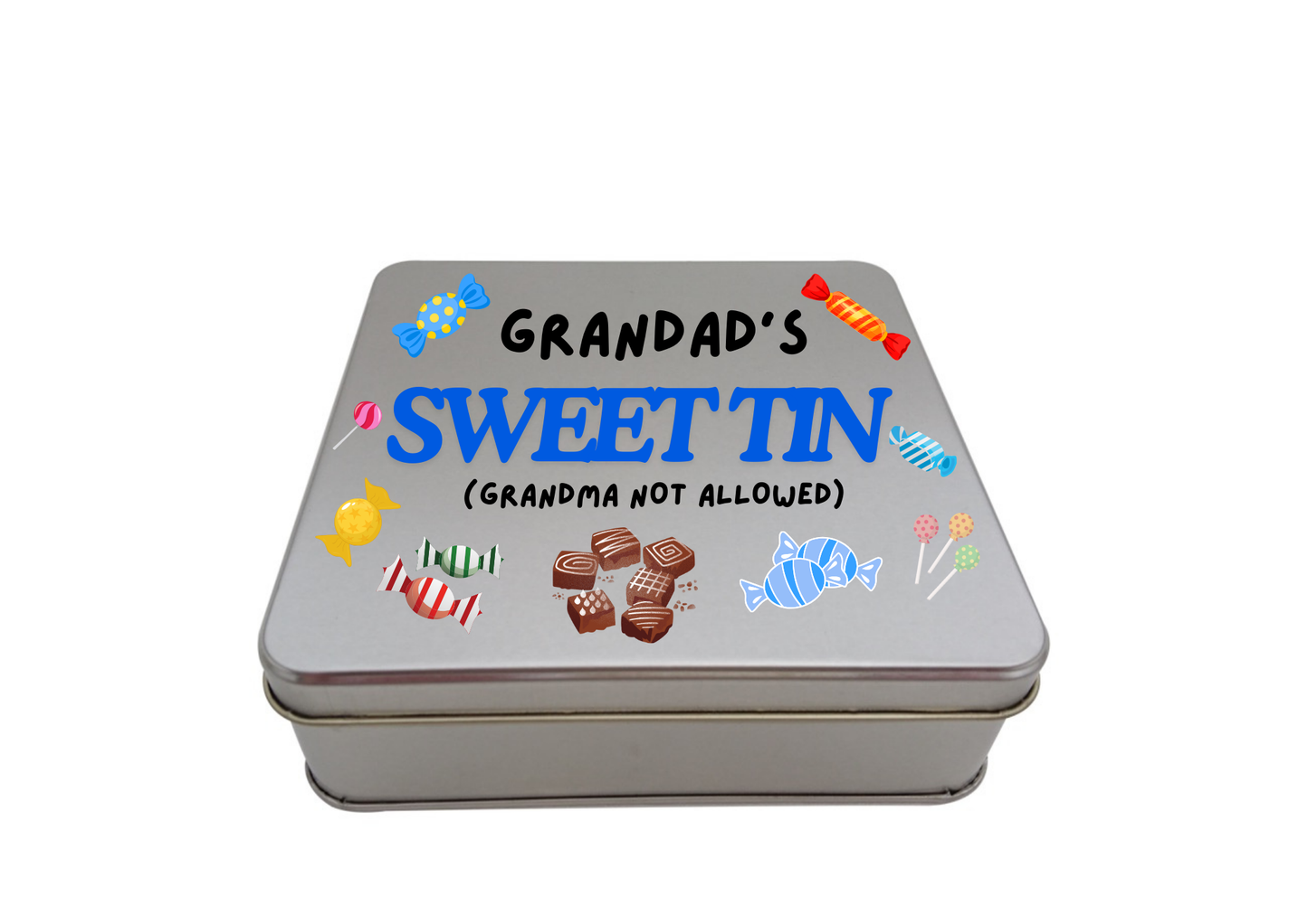 Personalised Biscuit/Sweet Tin